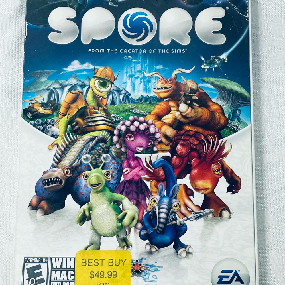 Spore PC Game windows Mac dvd-rom